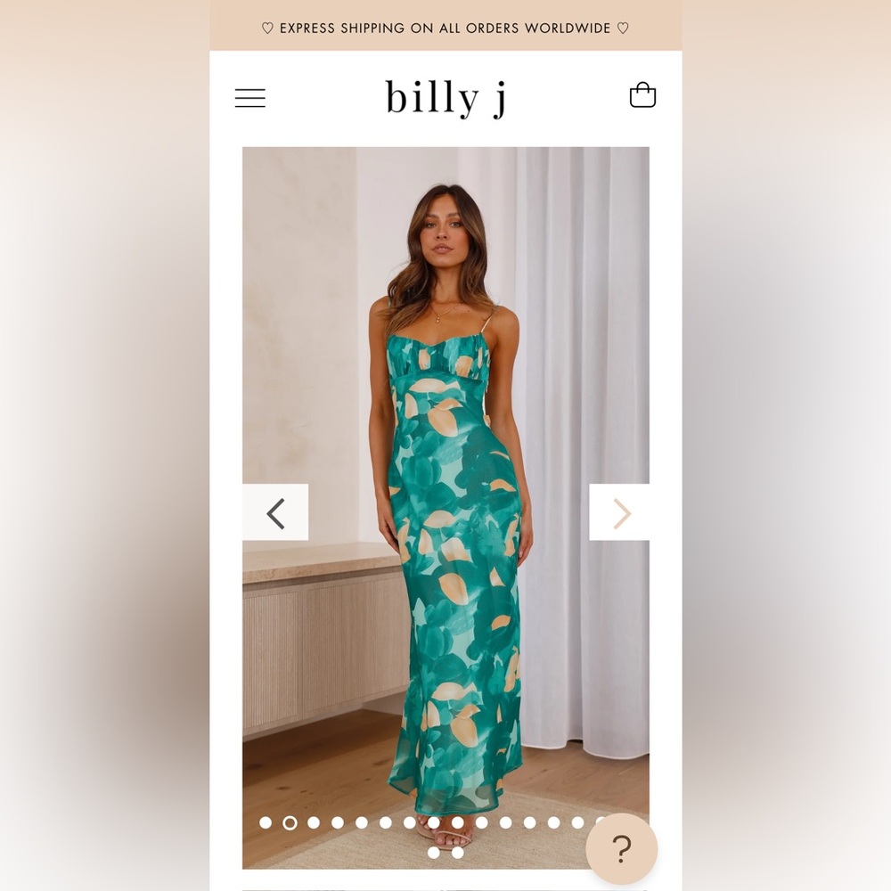 brand new with tags Billy J dress